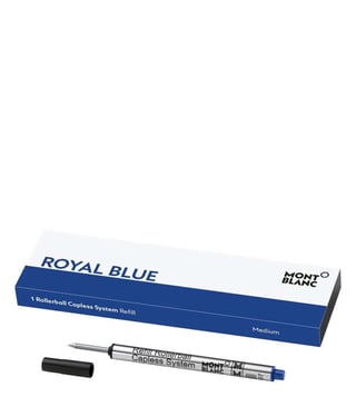 Buy Montblanc Royal Blue Rollerball Capless Refill M Online Tata CLiQ Luxury