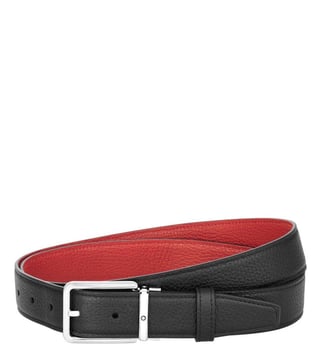 Montblanc Men's Reversible Leather Belt