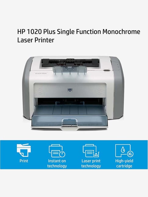 Buy Hp Laserjet 1020 Plus Printer Grey And White Online At Best Prices Tata Cliq