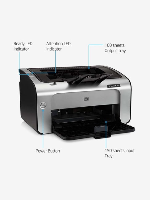 HP LaserJet Pro P1108 Printer Silver