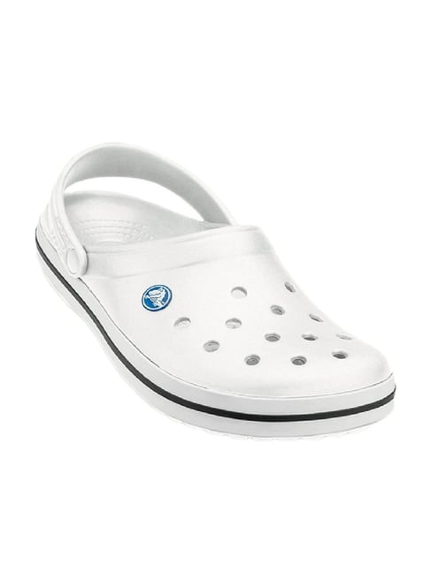 Crocs Unisex Crocband White Clogs