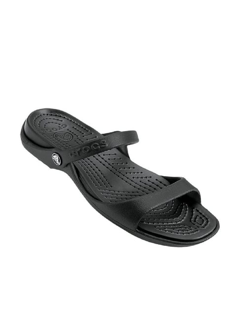 Crocs Women's Cleo Black Sandals