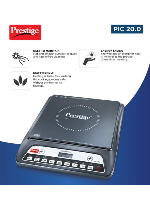 Buy Prestige PIC 20 1200 W Induction Cooktop (Black) Online at