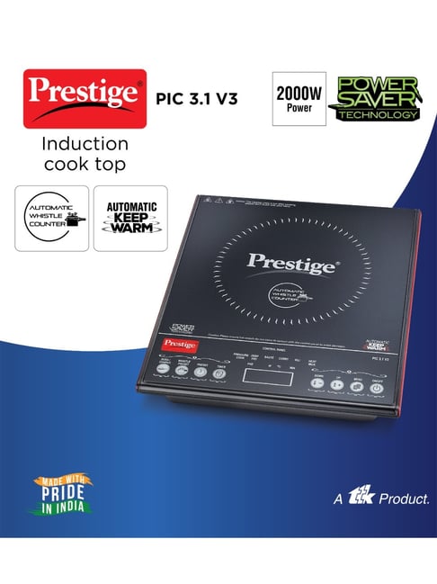 Buy Prestige PIC V3 2000 W Induction Cooktop (Black) Online at