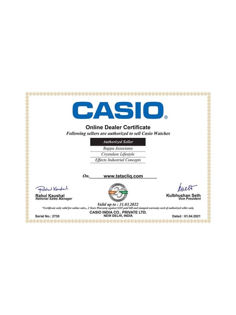 casio d082