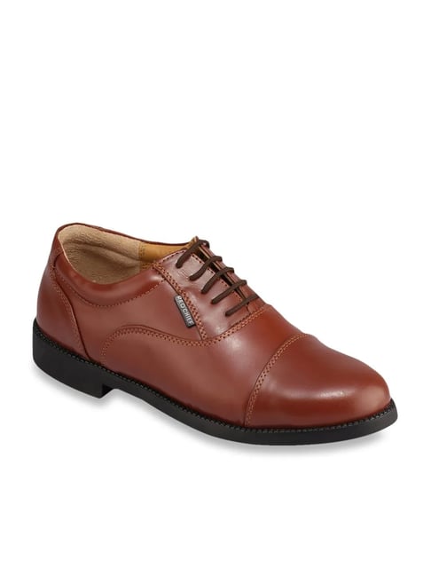 Red chief store police shoes black