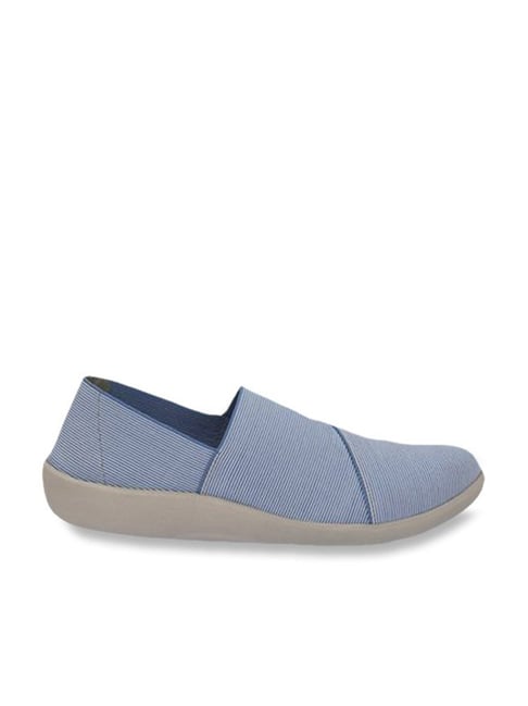 Clarks Women's Sillian Firn Blue Casual Shoes