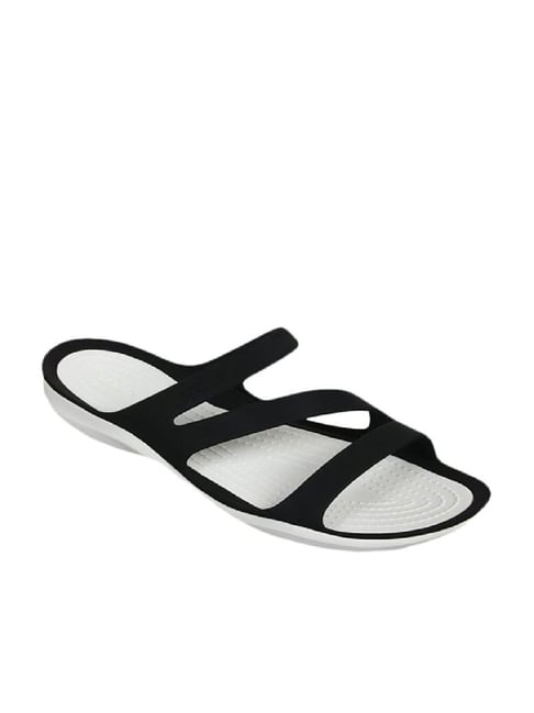 Buy White Heeled Sandals for Women by CROCS Online | Ajio.com