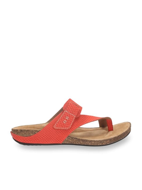 Clarks Women's Perri Coast Red Casual Sandals