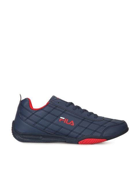 Fila Men's Sterling II Navy & Red Sneakers