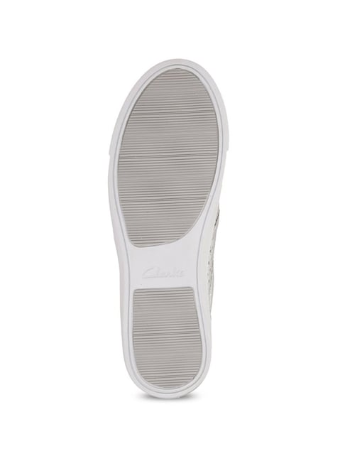 Buy Clarks Glove Puppet Silver White Plimsolls for Women at Best Price Tata CLiQ
