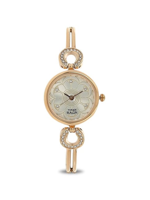 Titan NJ311WM01 Raga Weaves Analog Watch for Women