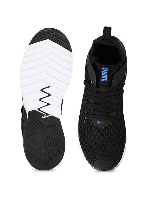 Buy Puma Ignite Dual Netfit Black Running Shoes for Men at Best