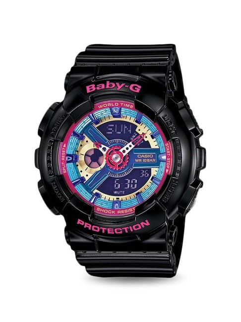 Casio BA-112-1ADR Baby-G Analog-Digital Watch for Women (44 mm)