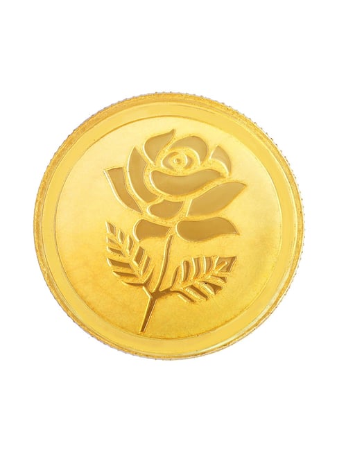 Malabar Gold and Diamonds 24k (999) 8gm Gold Coin