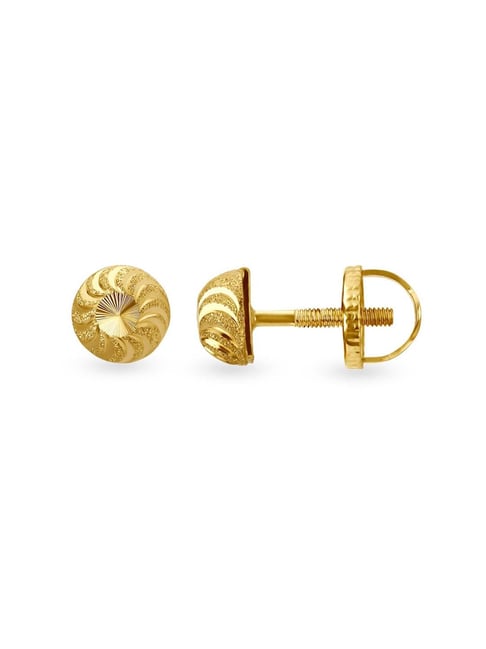 Buy Tanishq 22k Gold Earrings Online At Best Price @ Tata CLiQ