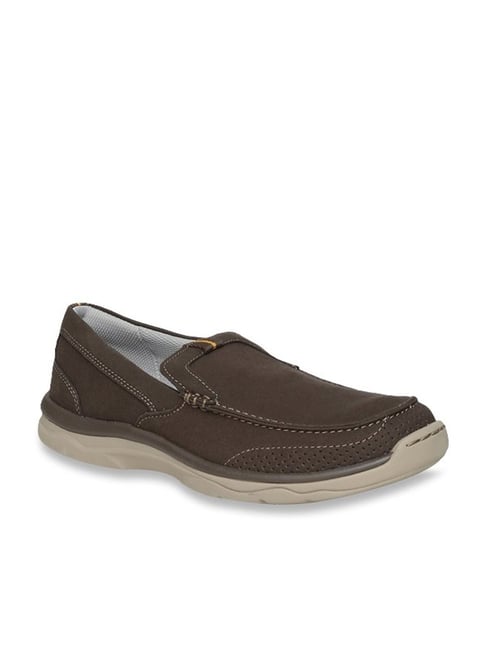 Buy Clarks Marus Step Dark Brown Loafers for Men at Best Price Tata CLiQ