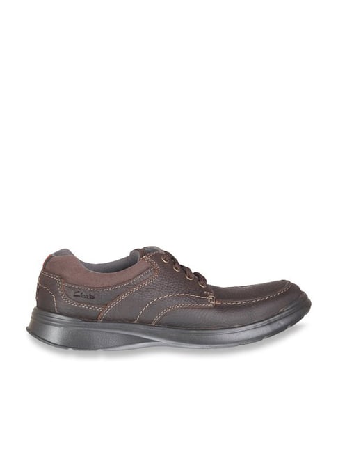 Clarks Men's Cotrell Edge Brown Derby Shoes