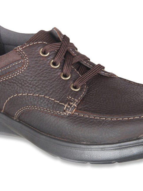 Buy Clarks Cotrell Edge Brown Derby Shoes for Men at Best Price @ Tata CLiQ