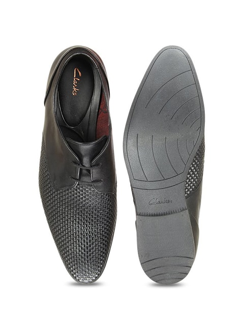 Redundante Responder invadir Buy Clarks Bampton Weave Black Derby Shoes for Women at Best Price @ Tata  CLiQ