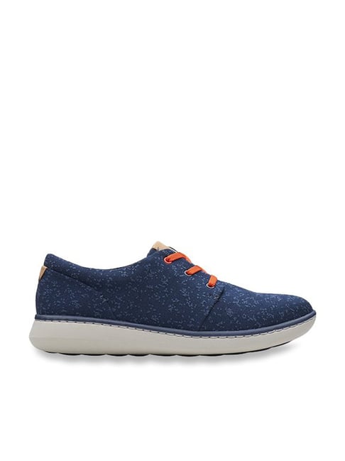 Clarks Women's Step Move Free Navy Blue Sneakers