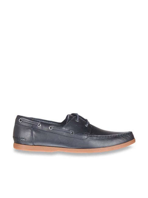 Buy Clarks Morven Sail Navy Boat Shoes for Men at Best Price Tata CLiQ