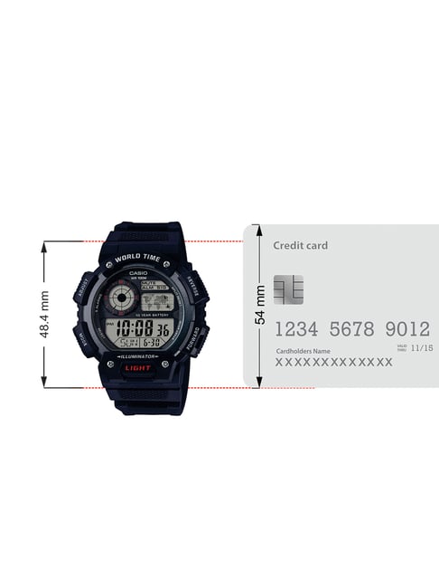 Buy Casio AE-1400WH-1AVDF Youth Digital Watch for Men at Best