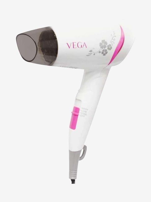 Vega Go-Style VHDH-18 1200W Hair Dryer (White/Pink)