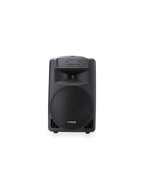 Buy Croma 240 Watts Trolley Karaoke Bluetooth Party Speaker with 2 Wireless Mic and Remote 