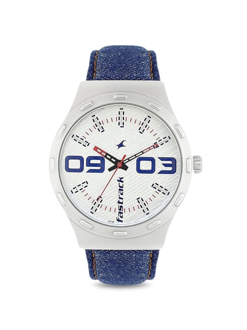 Buy Fastrack 3183SL01 Denim Analog Watch for Men at Best Price