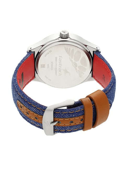 Buy Fastrack 3183SL01 Denim Analog Watch for Men at Best Price