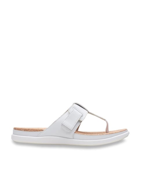 Reef CUSHION COURT TWIST - T-bar sandals - white - Zalando.de