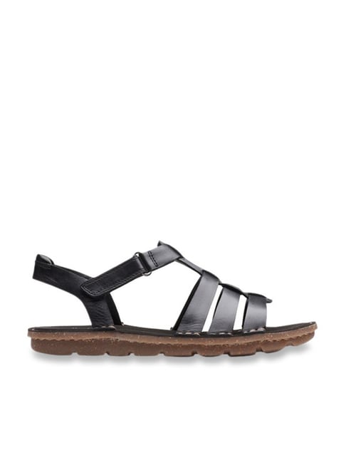 Clarks Women s Blake Jewel Black Ankle Strap Sandals