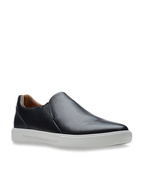 Clarks black plimsolls hotsell
