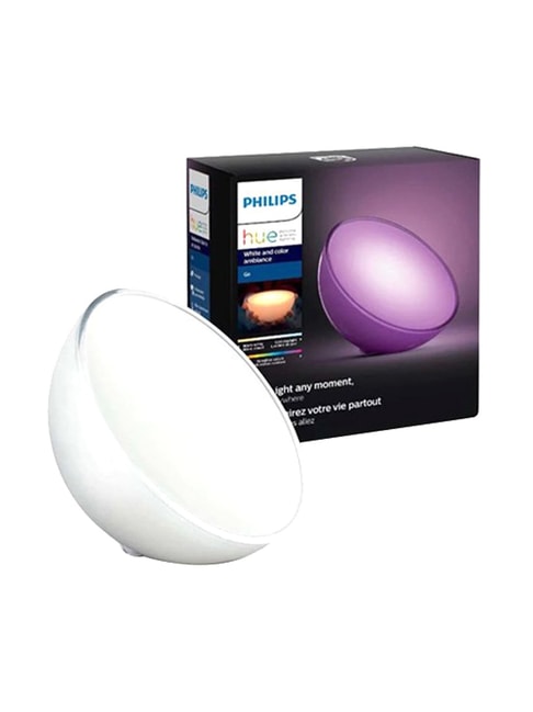Philips Hue Calla Extension White and Colour Ambiance Smart Garden Pedestal Light Google Assistant and Apple Homekit Works with Alexa