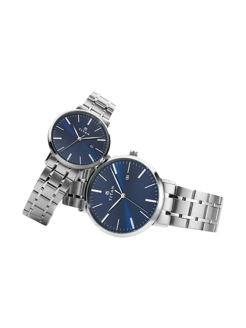 Titan transparent hot sale watch price