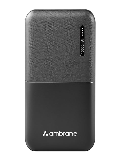 Ambrane PP-111 Capsule 10k 10000 mAh Power Bank (Black)