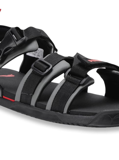 Puma Men's Prime X Black Floater Sandals