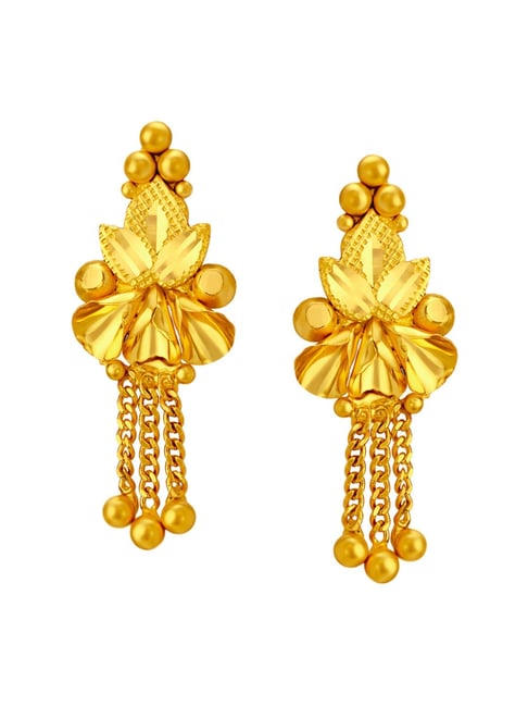 Price of gold store earrings in tanishq