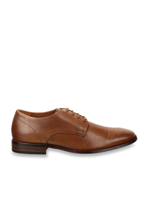 Buy Clarks Nantasket Tan Derby Shoes for Men at Best Price Tata CLiQ