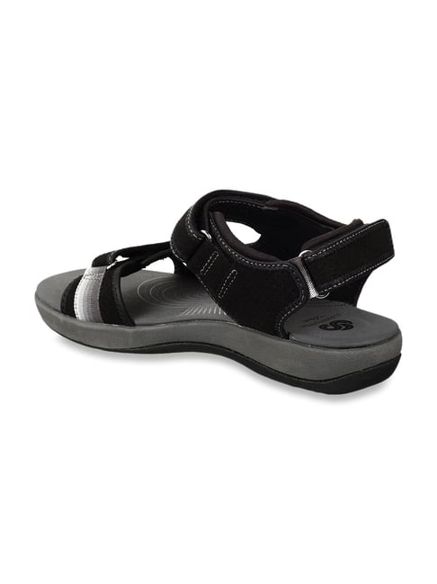 Clarks Women s Brizo Sammie Black Floater Sandals