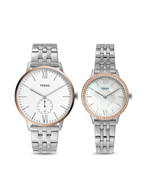 Buy Fossil FS5562SET Analog watch for Couples at Best Price @ Tata CLiQ
