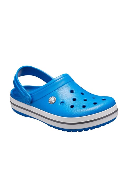 Crocs Unisex Crocband Bright Cobalt Back Strap Clogs