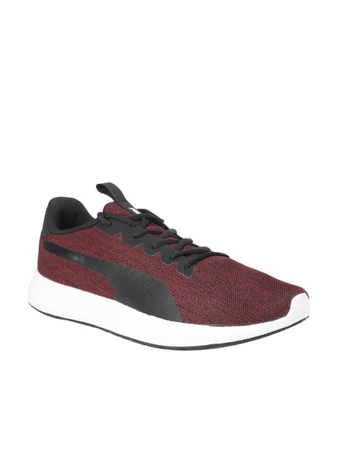 puma shoes maroon colour