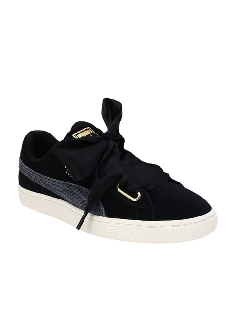 Suede heart snake hot sale lux women's sneakers