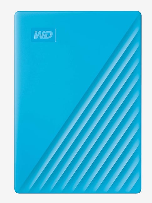 WD My Passport 4 TB Portable External Hard Drive (Sky) (WDBPKJ0040BBL-WESN)