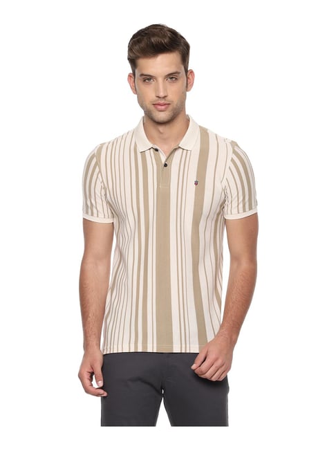 Buy Louis Philippe Sport Brown Short Sleeves Polo T-Shirt for Men Online @  Tata CLiQ