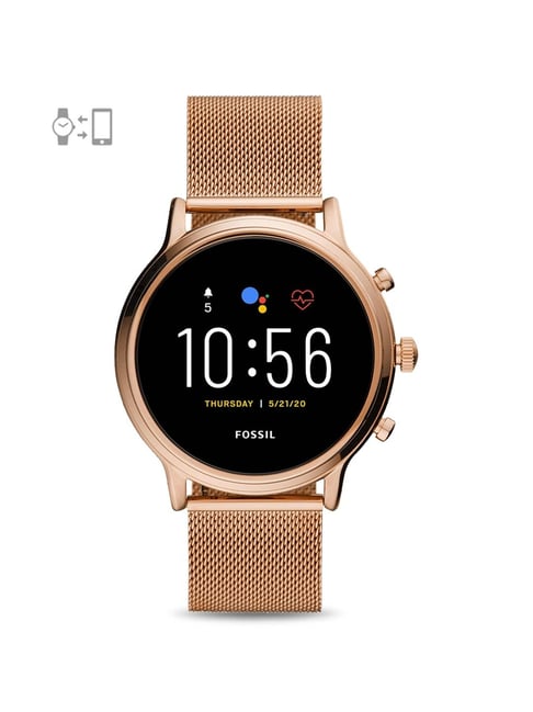 Buy Fossil FTW6062 Julianna HR Gen Smart Watch for Women at Best