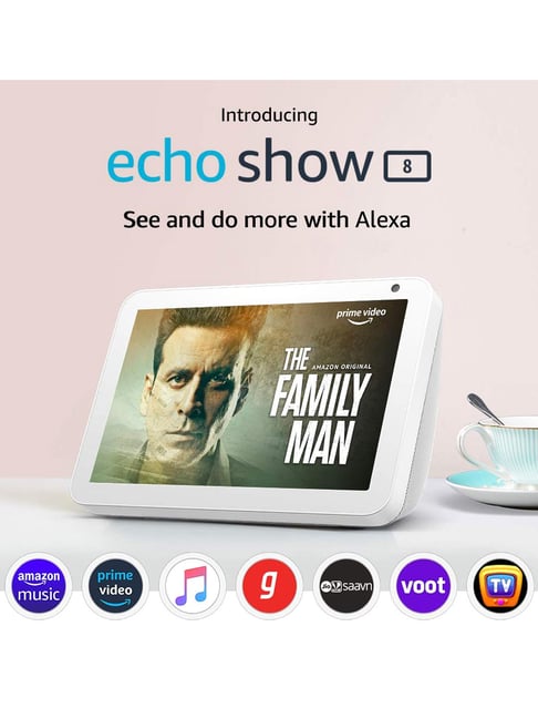 Buy Amazon Echo Show 8 Smart Display with Built in Alexa (White