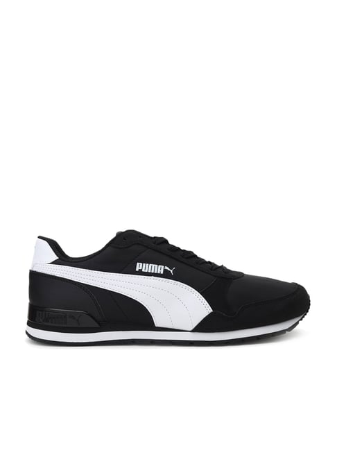 Puma Unisex ST Runner V2 NI Jet Black Running Shoes